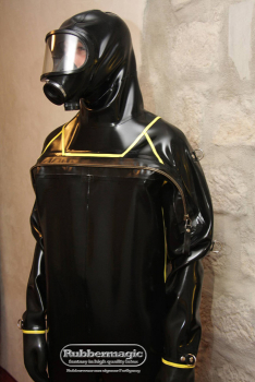 Latex protective suits by Rubbermagic,Latex Hazmat suits,waterproof latex suits,Rubbermagic,Latex store Dresden
