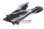 Heavy latex protective gloves, 43,2 cm long