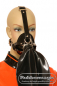 Preview: Latex - Atemmaske mit Kopfharness