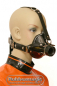 Preview: Latex - Atemmaske mit Kopfharness