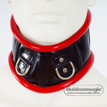 Latex-Halskorsage,Rubbermagic Dresden,Latex-Halsband,Latex-Accessoires,Latexbekleidung Dresden,Latexkleidung Dresden