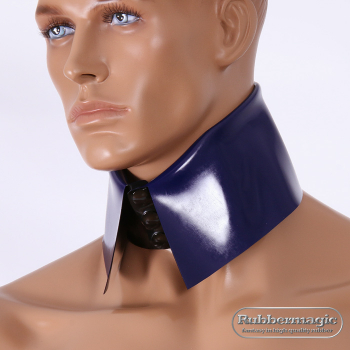 Preview: Latex Rathenau collar 2 in 1 Preview: Latex collar,high latex collar,Latex-Accessory,Rubbermagic,Rathenau collar