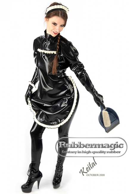 latex maid, maid uniform, Rubbermagic