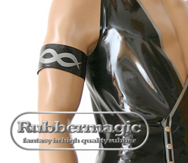 Latex-Oberarmband mit Motiv