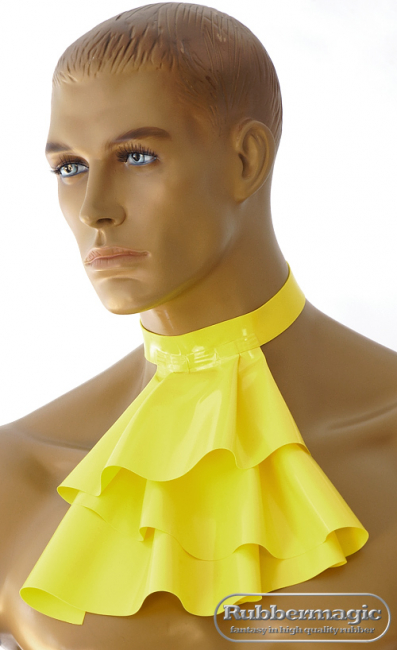 Latex-Jabot,Halsband,Halsschmuck,Rubbermagic,Latex-Accessoire,Rubbermagic,Latexshop,Latex-Shop Dresden