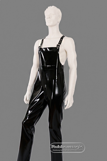 Latex-Latzhose,Latexhose,Latex-Hose,Latexkleidung,Latexbekleidung,Latexshop Dresden,Latex-Shop Dresden,Latex-Hosenträger