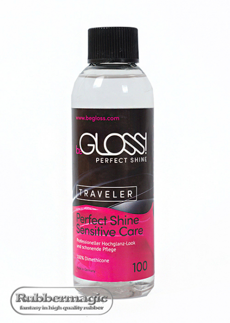 beGloss PERFECT SHINE, latex rinsuing bath,latex polish,shiny latex,latex care,high gloss latex,Rubbermagic,Latex store Dresden